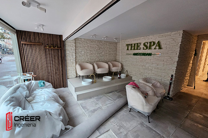 Diseño de interiores para spa y bienestar